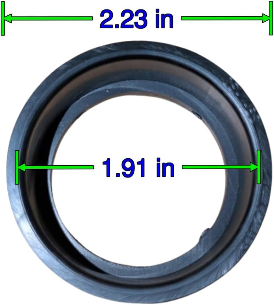 BluSkyze 1 ½" ABS DWV Coupling (10 Pack) – Made in Canada – Non-Pressure Drain, Waste and Vent Pipe Connector