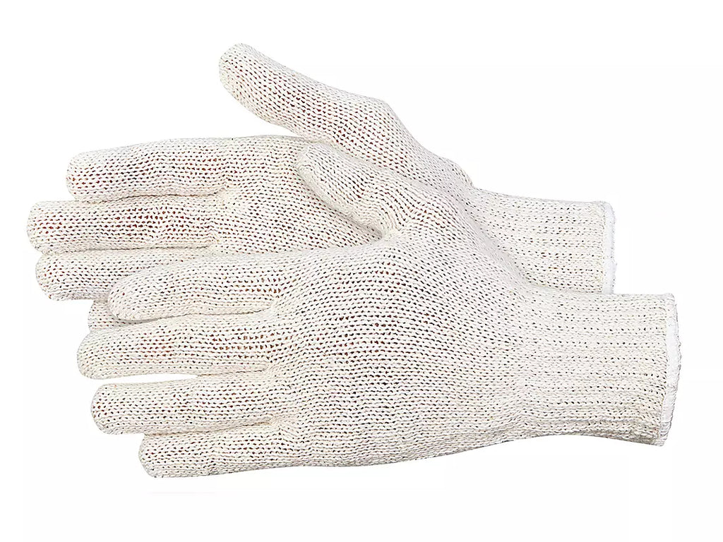 String Knit Gloves 12 pair