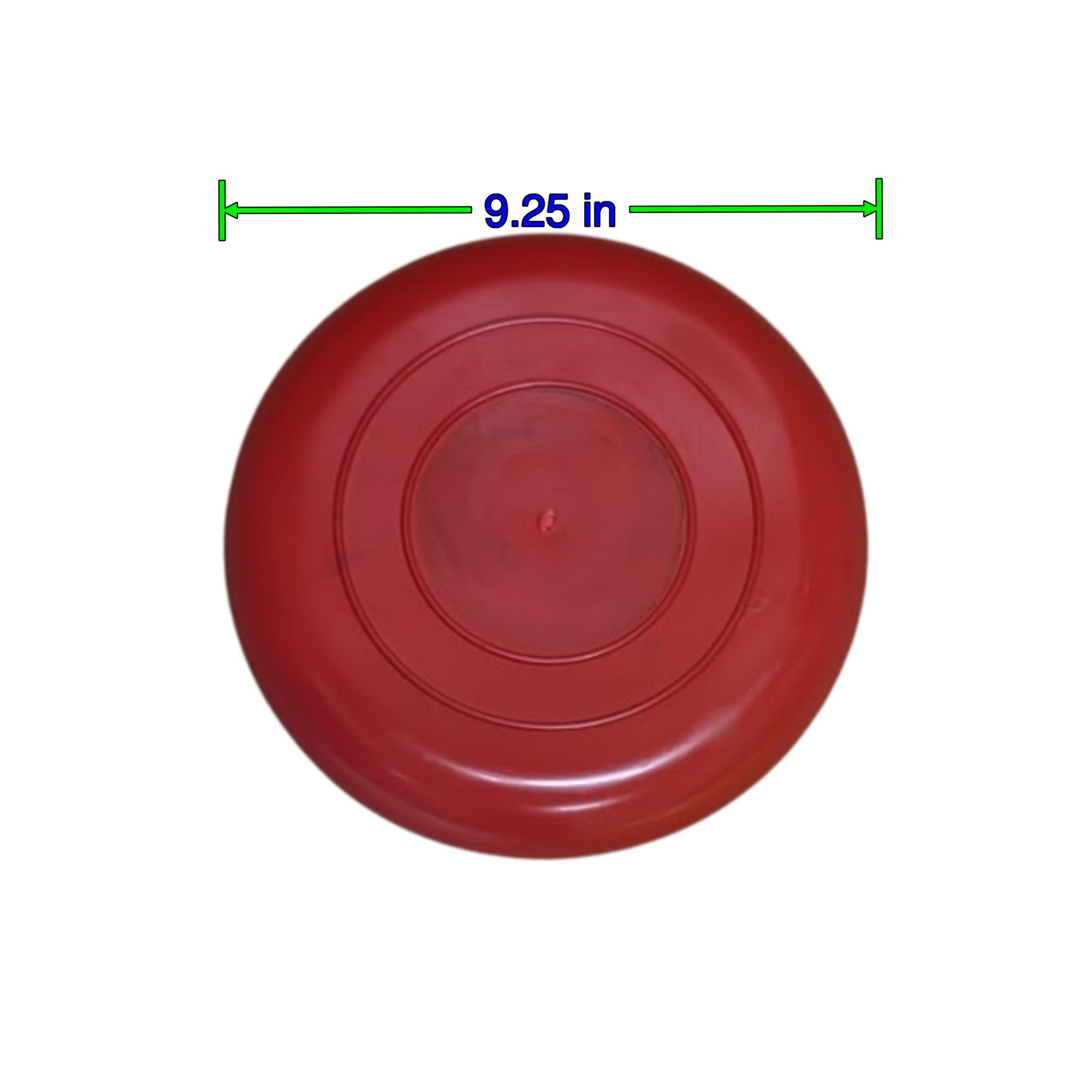 3-Pack Flying Discs – Red, White & Yellow – Durable 9-Inch Plastic Frisbees for Outdoor Play – Made in Canada
