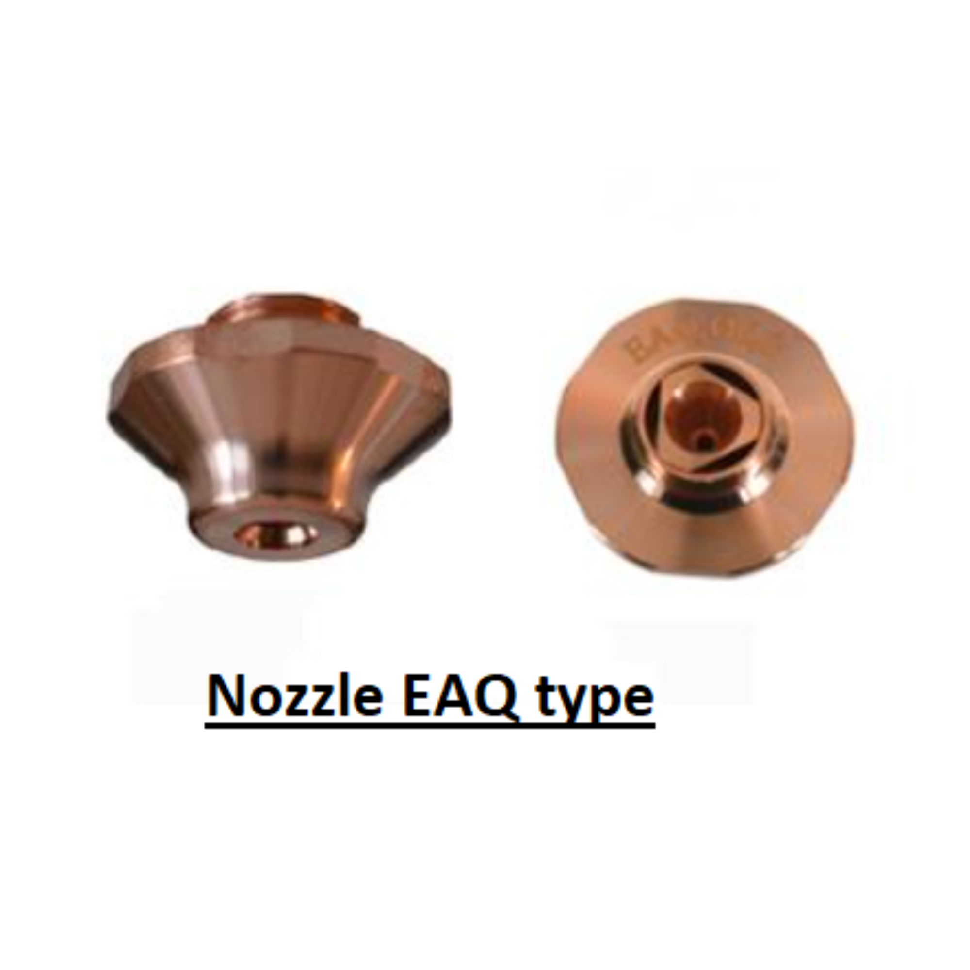 EAQ Laser Cutting Nozzles for Trumpf Fiber Laser Machines – 6.0 Aperture, Double Layer, 10-Pack