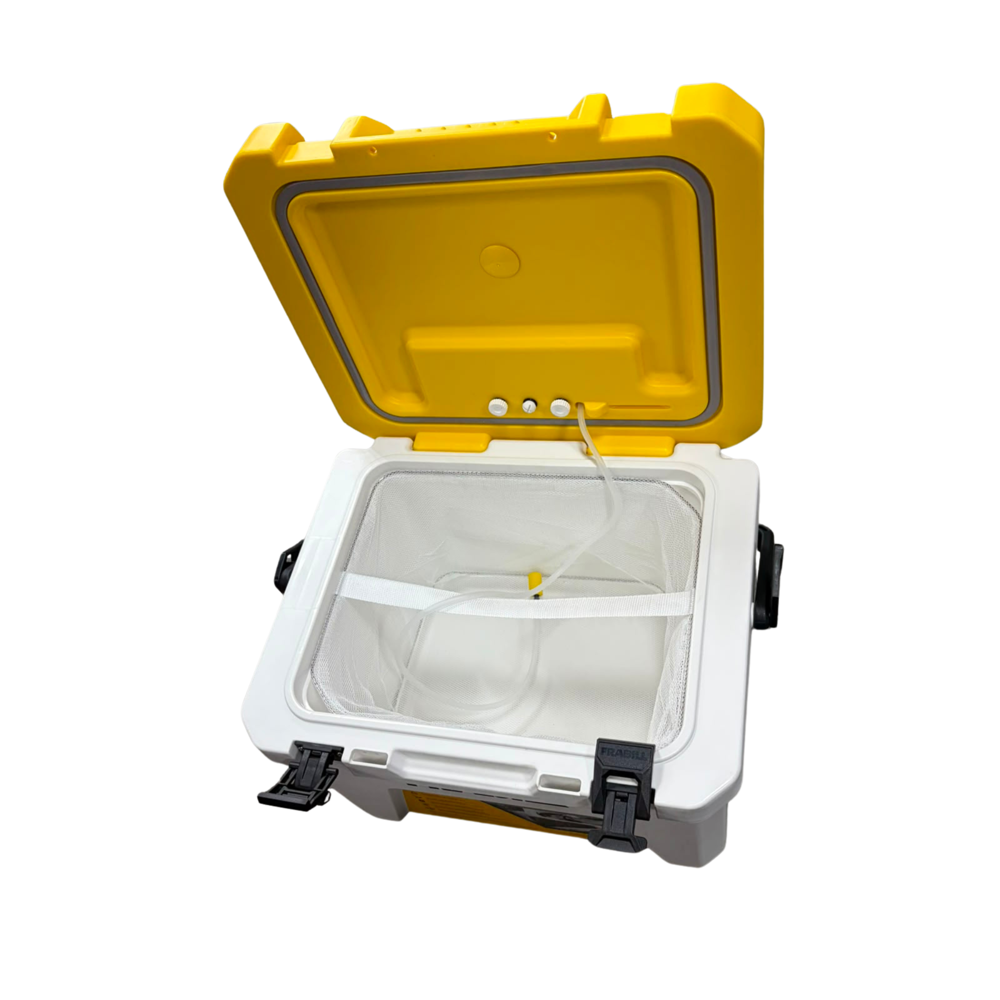 Universal Cordless Magnum Bait Station Kit - Frabill Adapter for DeWalt 20V MAX & Milwaukee M18 Batteries
